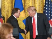 Raisal Wasaaraha Sweden Stefan Löfven oo la kulmay Madaxweynaha Mareykanka Trump..