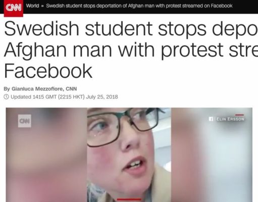 Elin Ersson oo Joojisay Musaafurin lagu sameen Lahaa Odey u dhashay Dalka Afganistan..