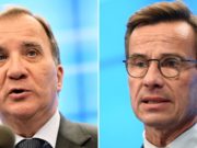 Stefan Löfven iyo Hogaamiyaha Moderateka Ulf Kristersson oo yeeshay Kulan gaar ah.