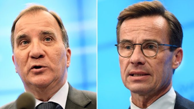 Stefan Löfven iyo Hogaamiyaha Moderateka Ulf Kristersson oo yeeshay Kulan gaar ah.