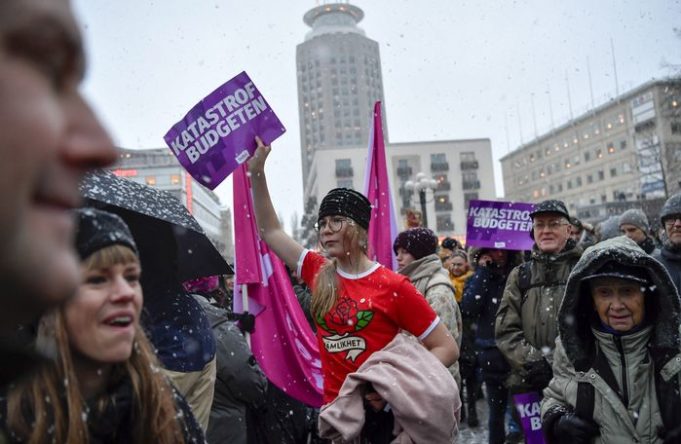 Dibad-baxyo ka dhacay Magaalooyin badan oo ka tirsan Dalka Sweden.