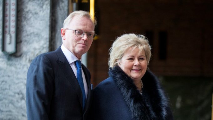 Norway Cudurka Kansarka oo laga helay Ninka ay u dhaxday Raisal Wasaarada Norway Erna Solbergs.