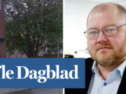 Degmada Gävle Wariye Swedhish ah oo Dacweeyay imaam Masjid oo uu Hanjabaad kala kulmay.