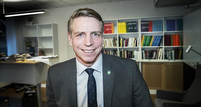 Per Bolund oo noqon kara hogaamiyaha xisbiga Miljöpartiet.