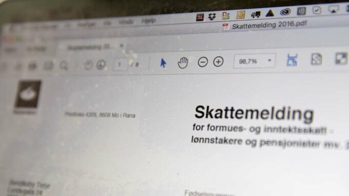 Norway oo soo bandhigtay Tirada guud dadka sanadkan loo soo raacday Canshuurta