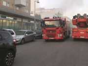 Dhismo Dabaq oo ku yaala Xaafada Rinkeby oo dab ka kacay