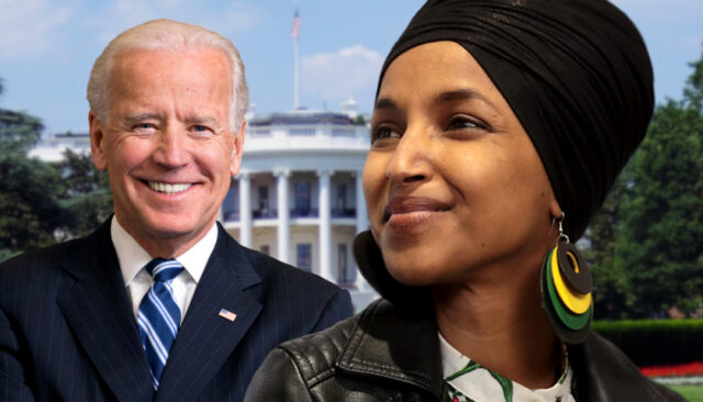 Ilhan iyo joe biden