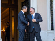 Wafdi Mareykanka ka socda oo booqanaya Giriiga si uu taageero ugu muujiyo