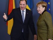 Rai’sal Wasaaraha Sweden oo ku sugan Germalka isagoo la kulmidoona Angele Markel