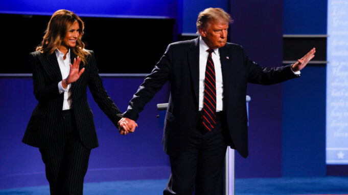 Madaxweyne Donald Trump iyo Xaaskiisa oo laga helay Cudurka Coronavirus