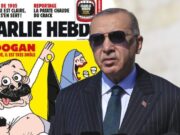 Wargeyska Charlie Hebdo oo kartoon ka sameeyay Madaxweynaha Turkiga Erdogan