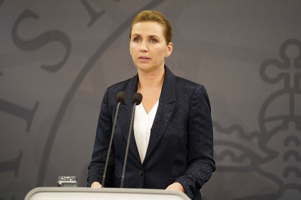 Statsministeriet holder pressemøde om corona