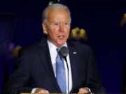 Joe Biden oo taageerayaashiisa u sheegay in uu guusha ku dhow yahay