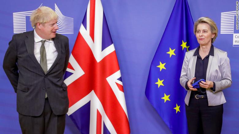 Raisel Wasaaraha UK Boris Johnson oo ka hadley Heshiiska Ganacsi ee lala gaaray Midowga Yurub