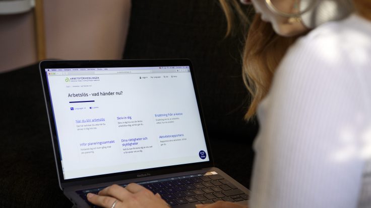 Ma direysaa Warbixinta ( (aktivitetsrapport) ) Cilad ayaa ku timid Websaytka Xafiiska Shaqada Sweden ee Arbetsförmedlingen