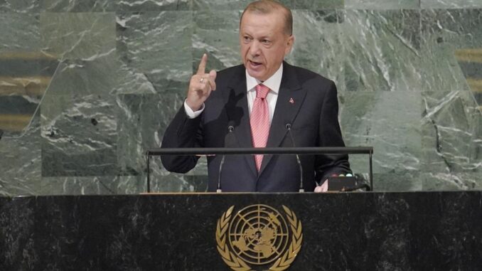 UN General Assembly Turkey