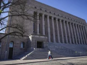 Dhismaha Barlamaanka Finland oo laga helay qof Meyd ah